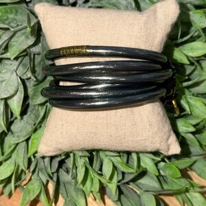 Budhagirl graphite all weather bangles set of 6